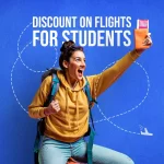 Are there any restrictions on the duration of stay for student flight tickets?